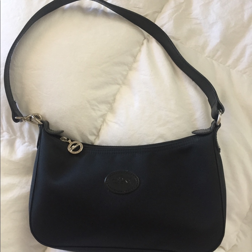 Longchamp Small Black Purse Vintage